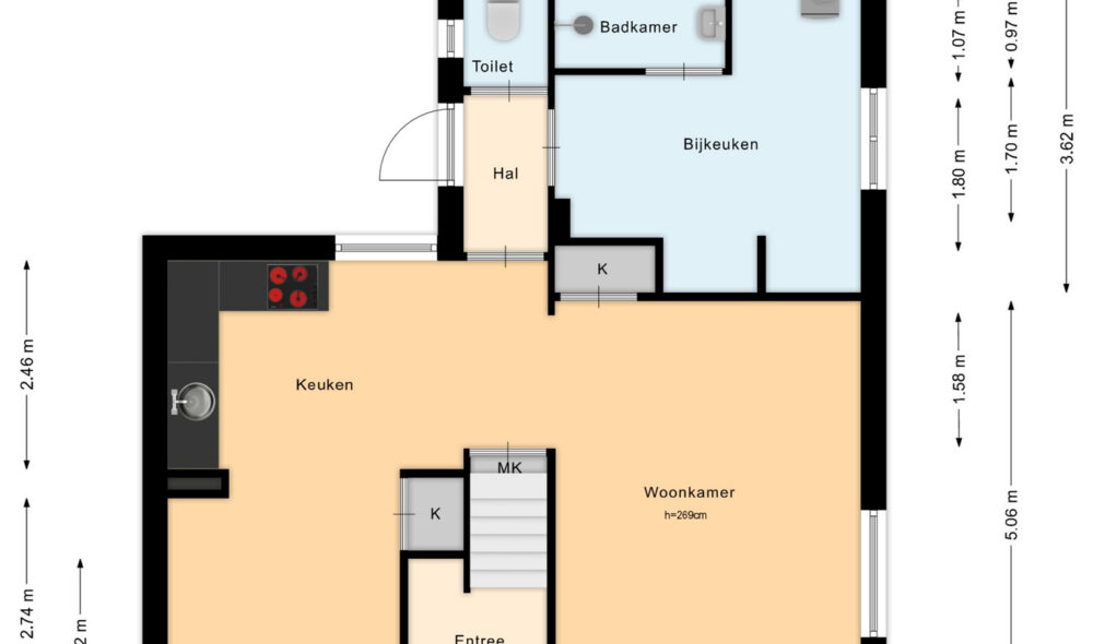 Woning op Gooiseweg 27 in Groesbeek, 6562 BH van HV Makelaardij